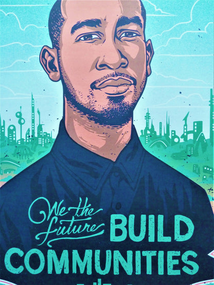 MUNK ONE : We the future build Communities - Affiche originale