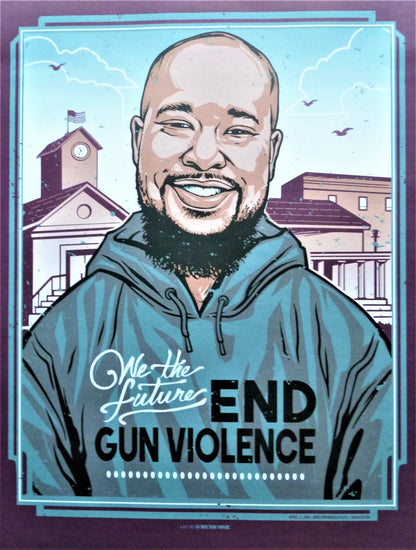 MUNK ONE : We the future end gun violence - Affiche originale