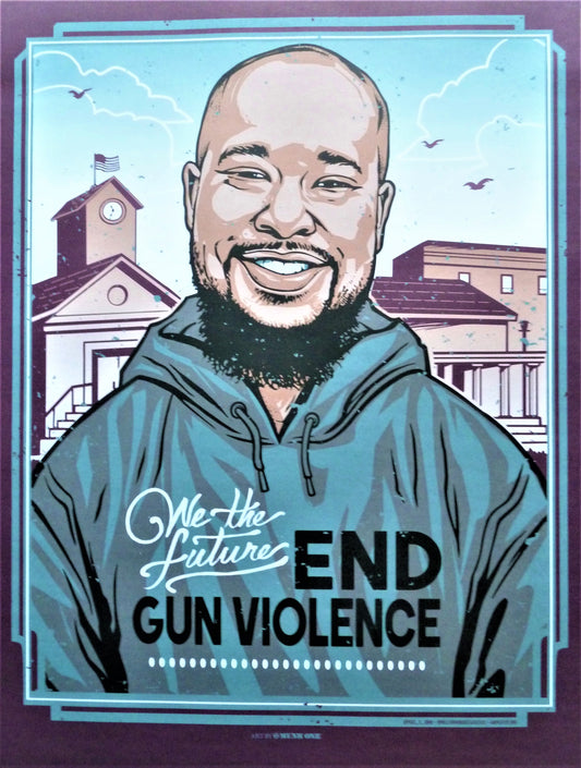 MUNK ONE : We the future end gun violence - Affiche originale