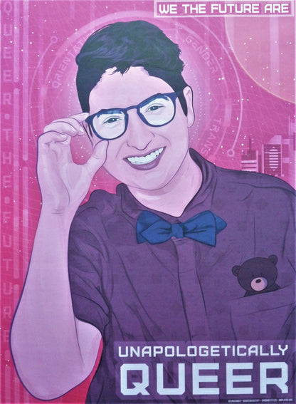 Romy TORRICO : We the future are unapologetically queer - Affiche originale