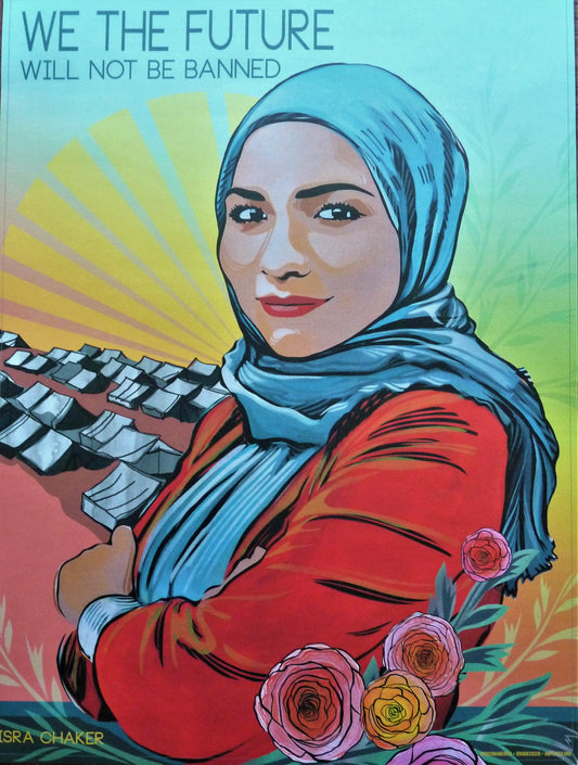 Kate DECICCIO : We the future will not be banned - Affiche originale