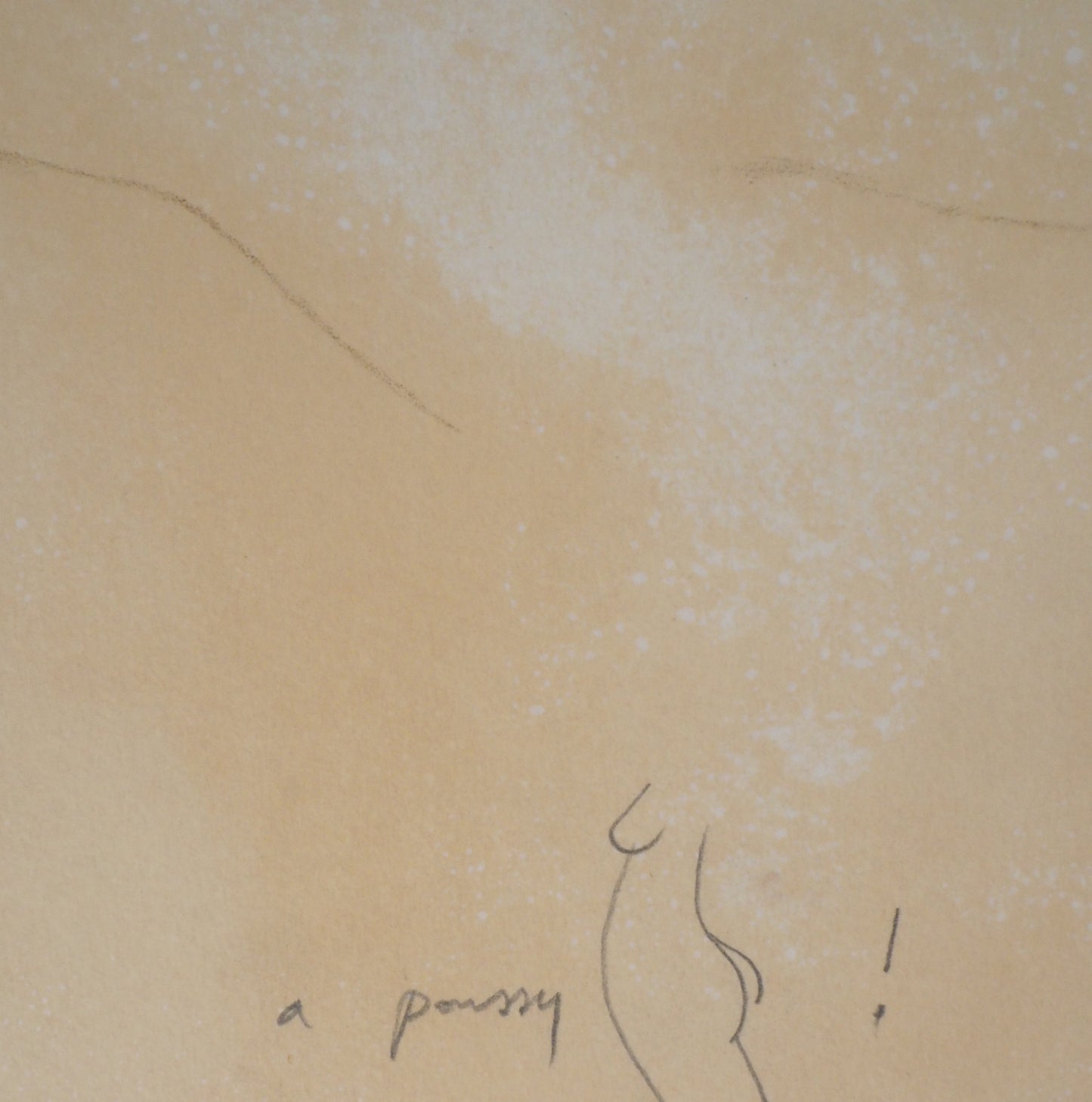Claude GAVEAU : Albâtre - Lithographie originale signée et dédicacée avec dessin original