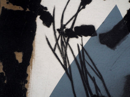 LIONEL : Trace verte - Gravure originale signée