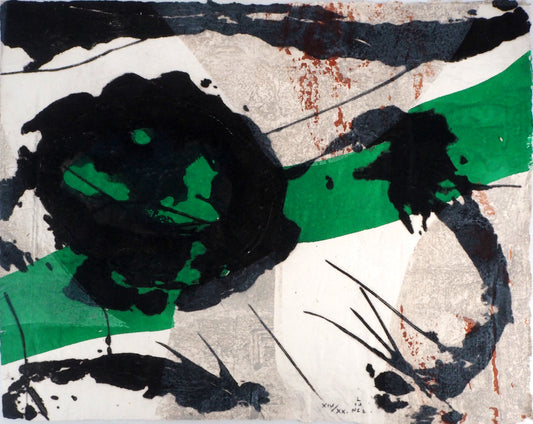 LIONEL : L'Origine du vert - Gravure originale signée