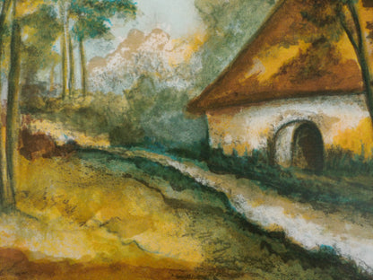 MADUZAC : Début de l'automne - Lithographie originale signée