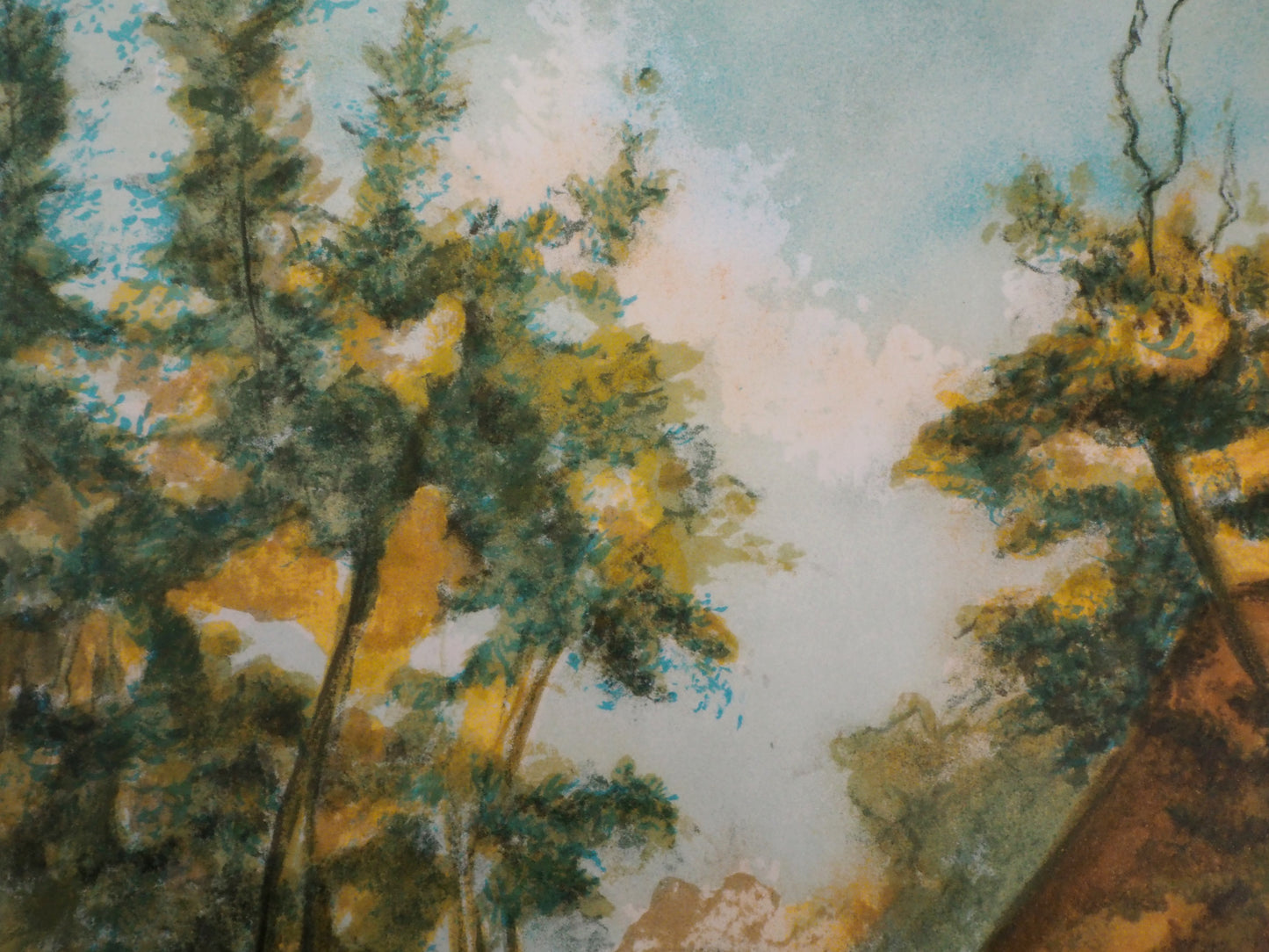 MADUZAC : Début de l'automne - Lithographie originale signée