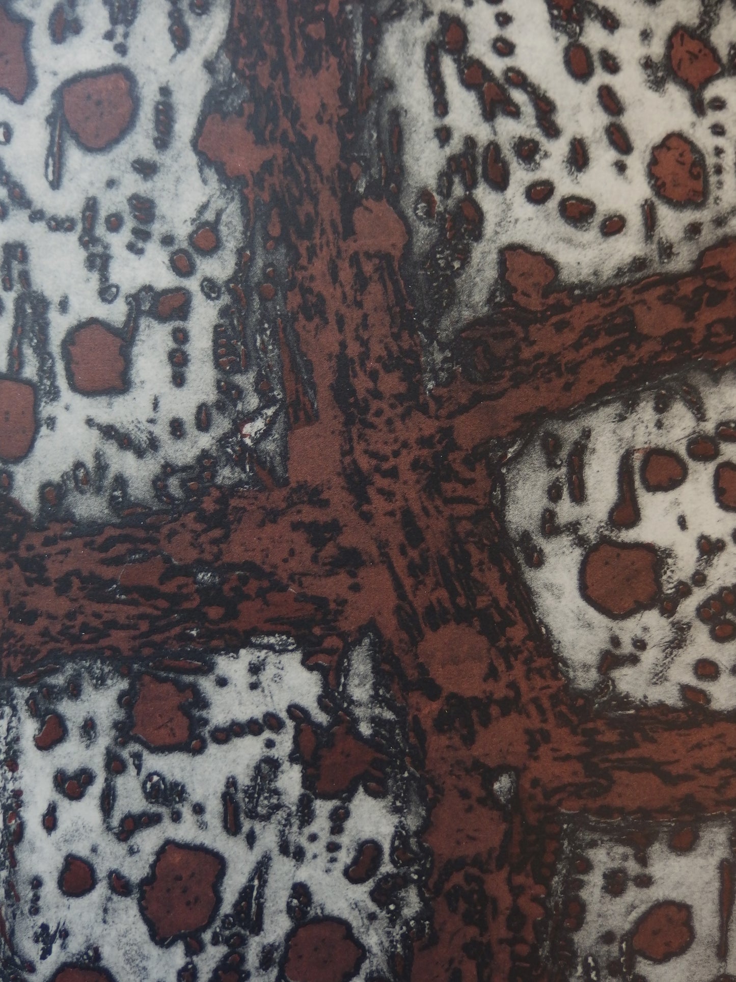 Zoran MUSIC : Terres Dalmates - Lithographie originale