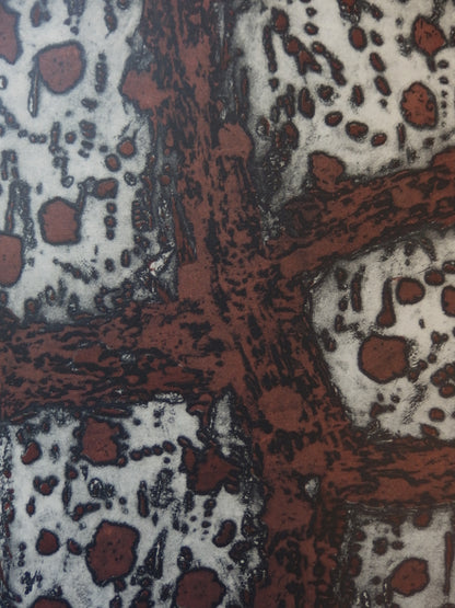 Zoran MUSIC : Terres Dalmates - Lithographie originale
