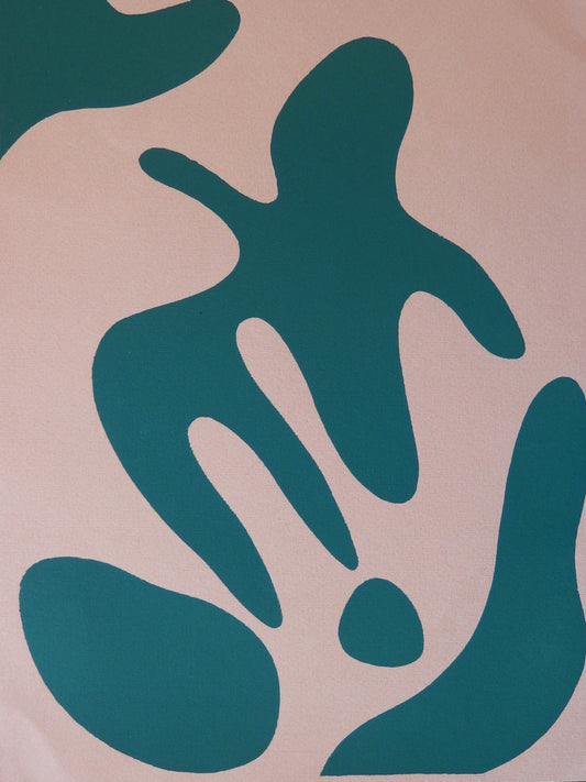 Jean ARP : Colombe - Bois gravé original
