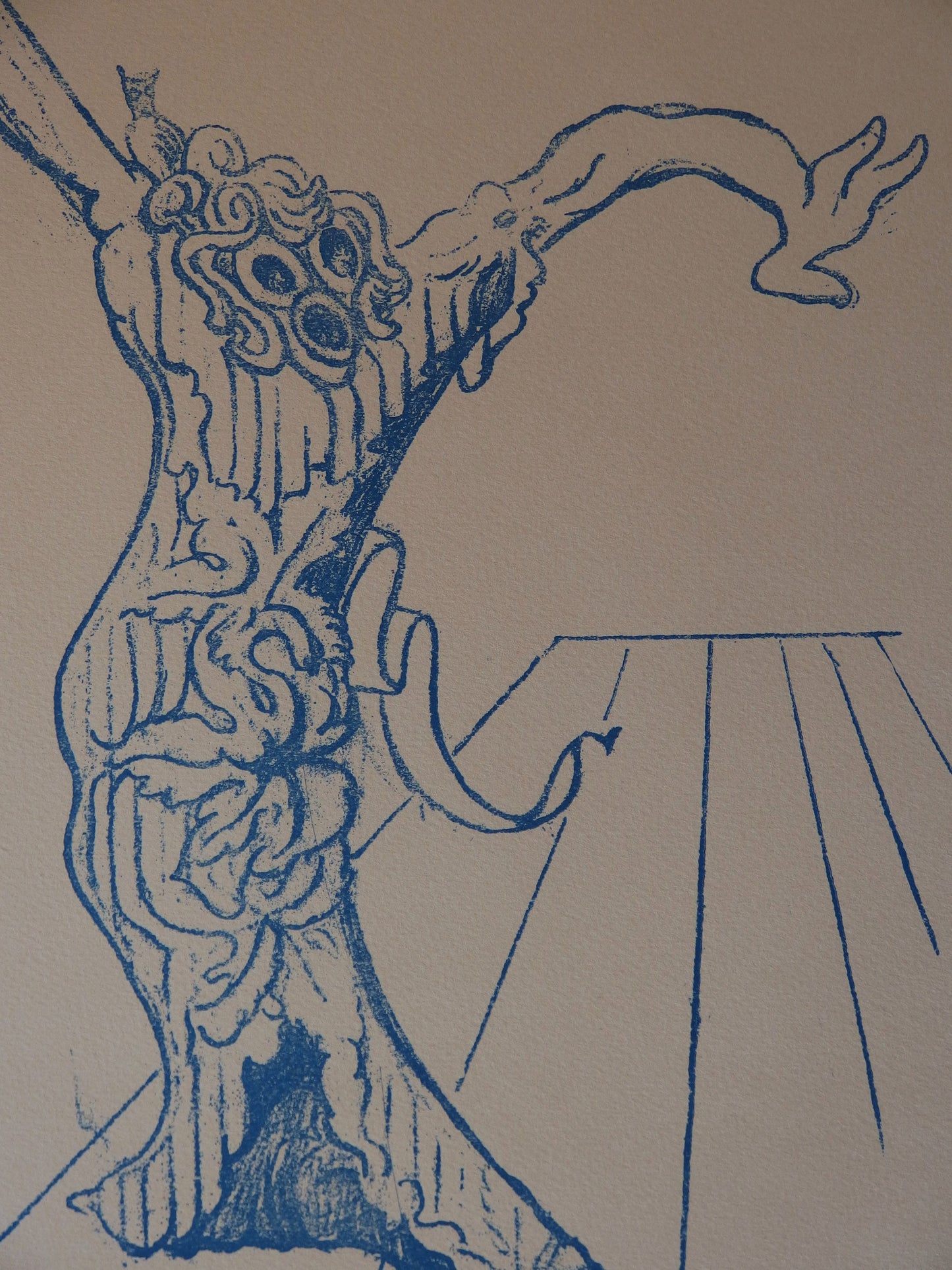 Max ERNST : Elektra - Lithographie originale signée