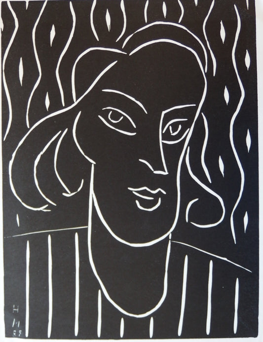 Henri MATISSE : Teeny - Linogravure signée