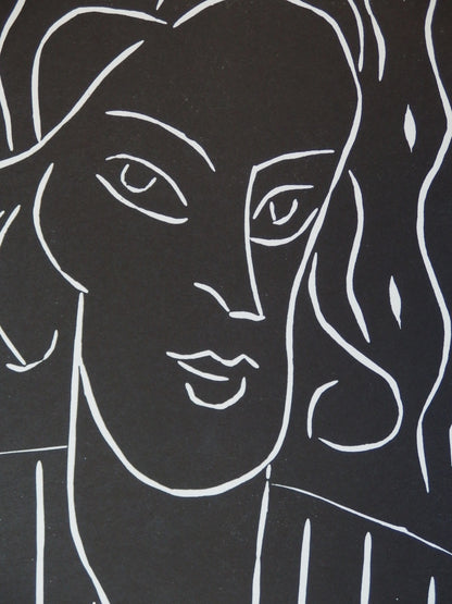 Henri MATISSE : Teeny - Linogravure signée