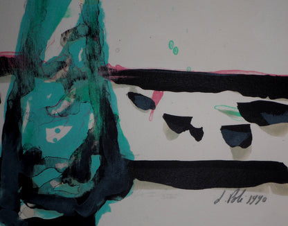 Jacques POLI : Cohérence l'espace - Lithographie originale signée