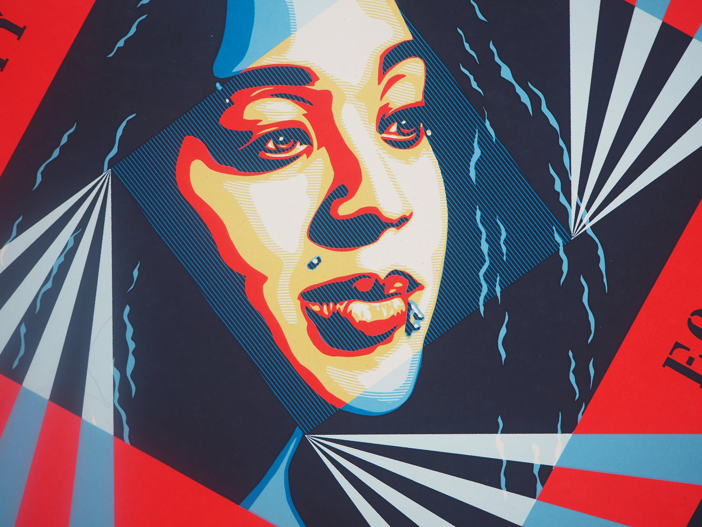 Shepard FAIREY (OBEY) : Creativity, Equity, Justice - Lithographie originale signée