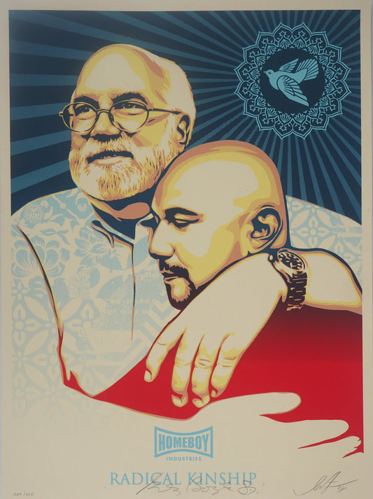 Shepard FAIREY (OBEY) : Radical Kinship - Lithographie originale signée