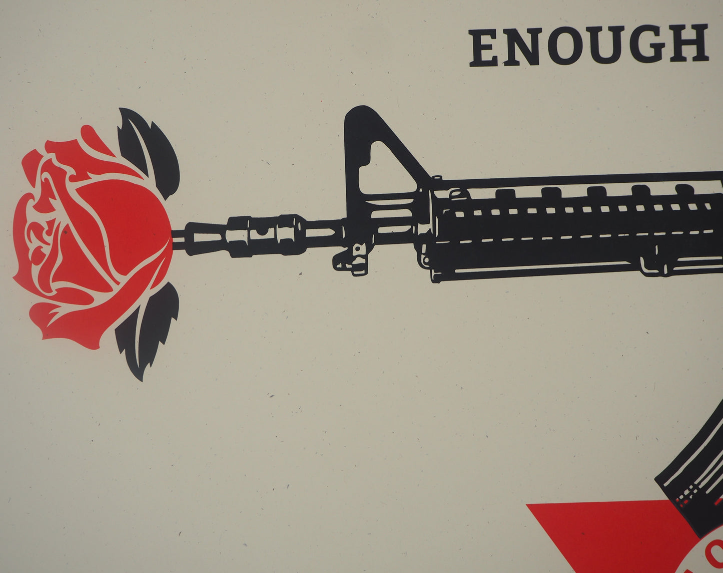 Shepard FAIREY (OBEY) : Stop the Violence - Lithographie originale signée