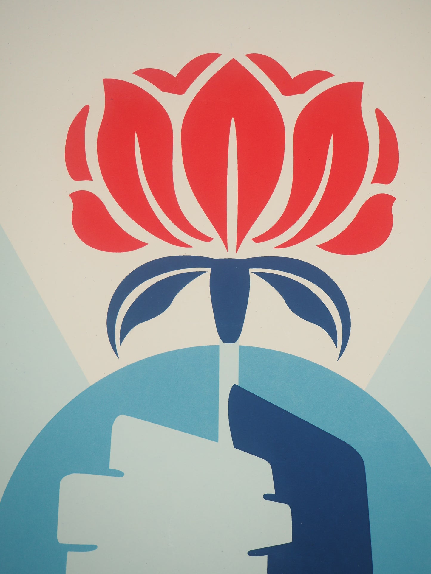 Shepard FAIREY (OBEY) : Arts for vote - Lithographie originale signée