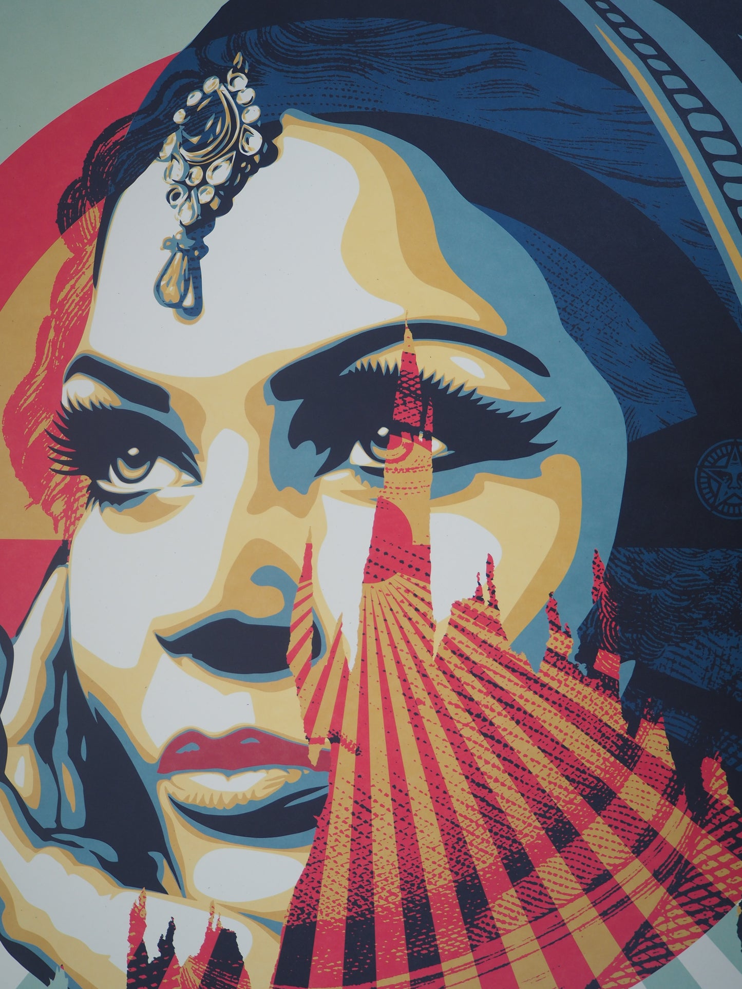 Shepard FAIREY (OBEY) : Target Exceptions - Lithographie originale signée