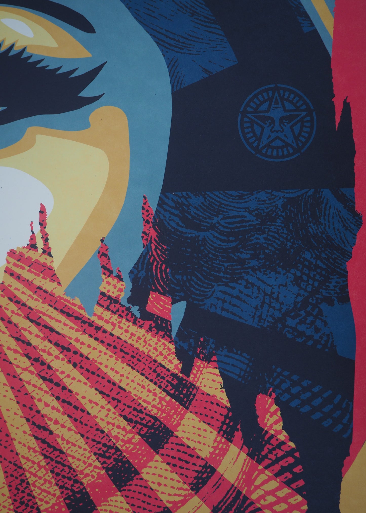 Shepard FAIREY (OBEY) : Target Exceptions - Lithographie originale signée