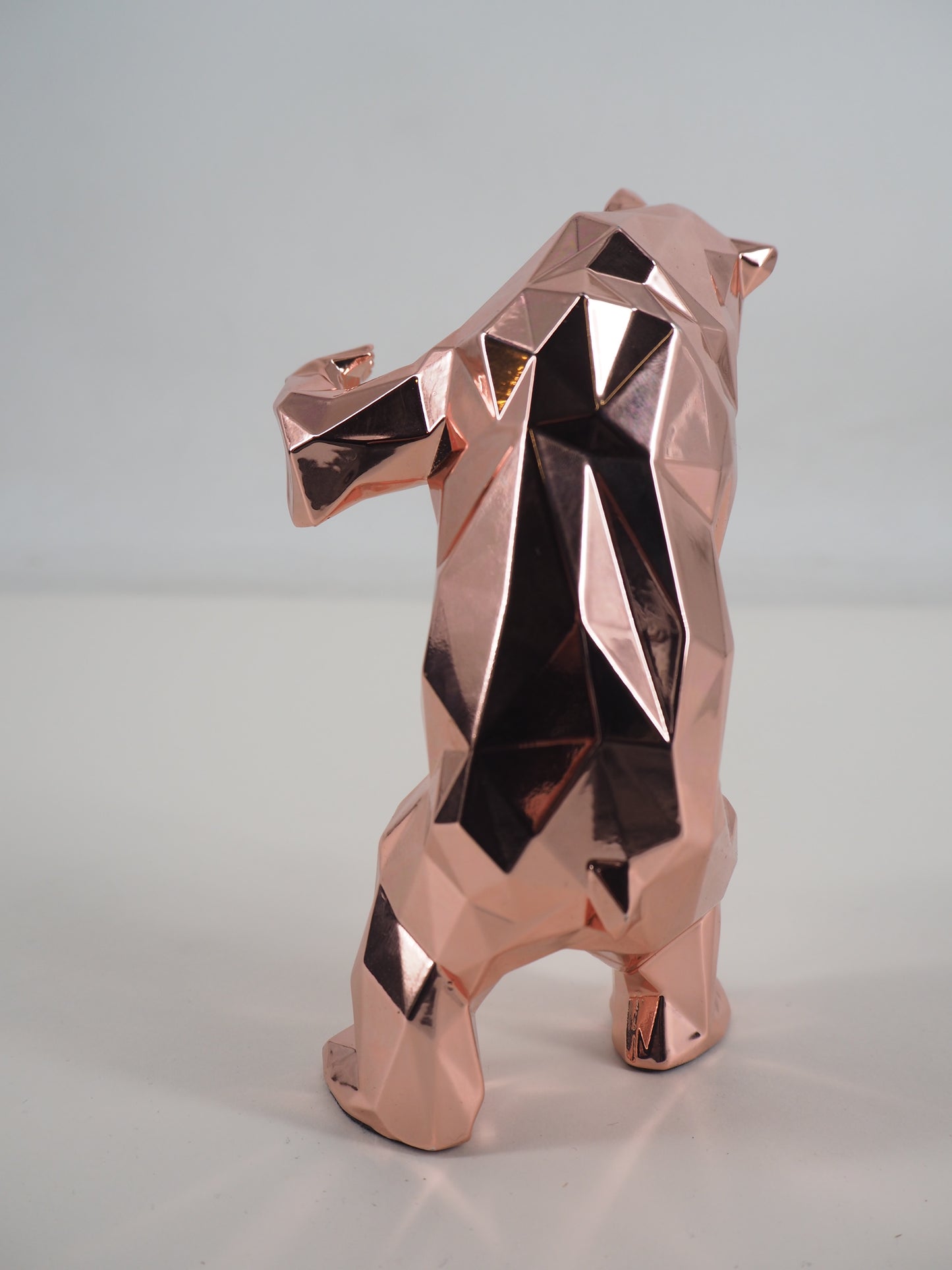 Richard ORLINSKI : Standing Bear (Pink gold edition) - Sculpture originale
