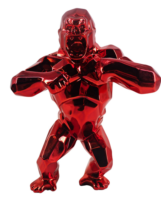 Richard ORLINSKI : Kong Christmas (Red Edition) - Sculpture originale