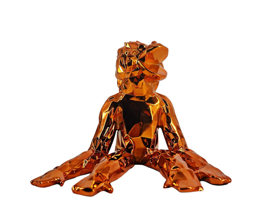 Richard ORLINSKI : Jean-Marc Spirit (Orange edition) - Sculpture originale
