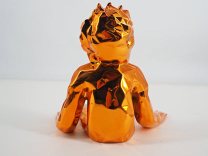 Richard ORLINSKI : Jean-Marc Spirit (Orange edition) - Sculpture originale