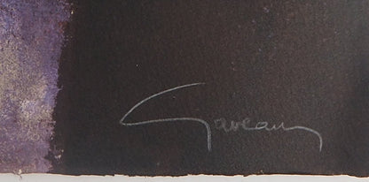 Claude GAVEAU : Nature morte au vase - Lithographie originale signée