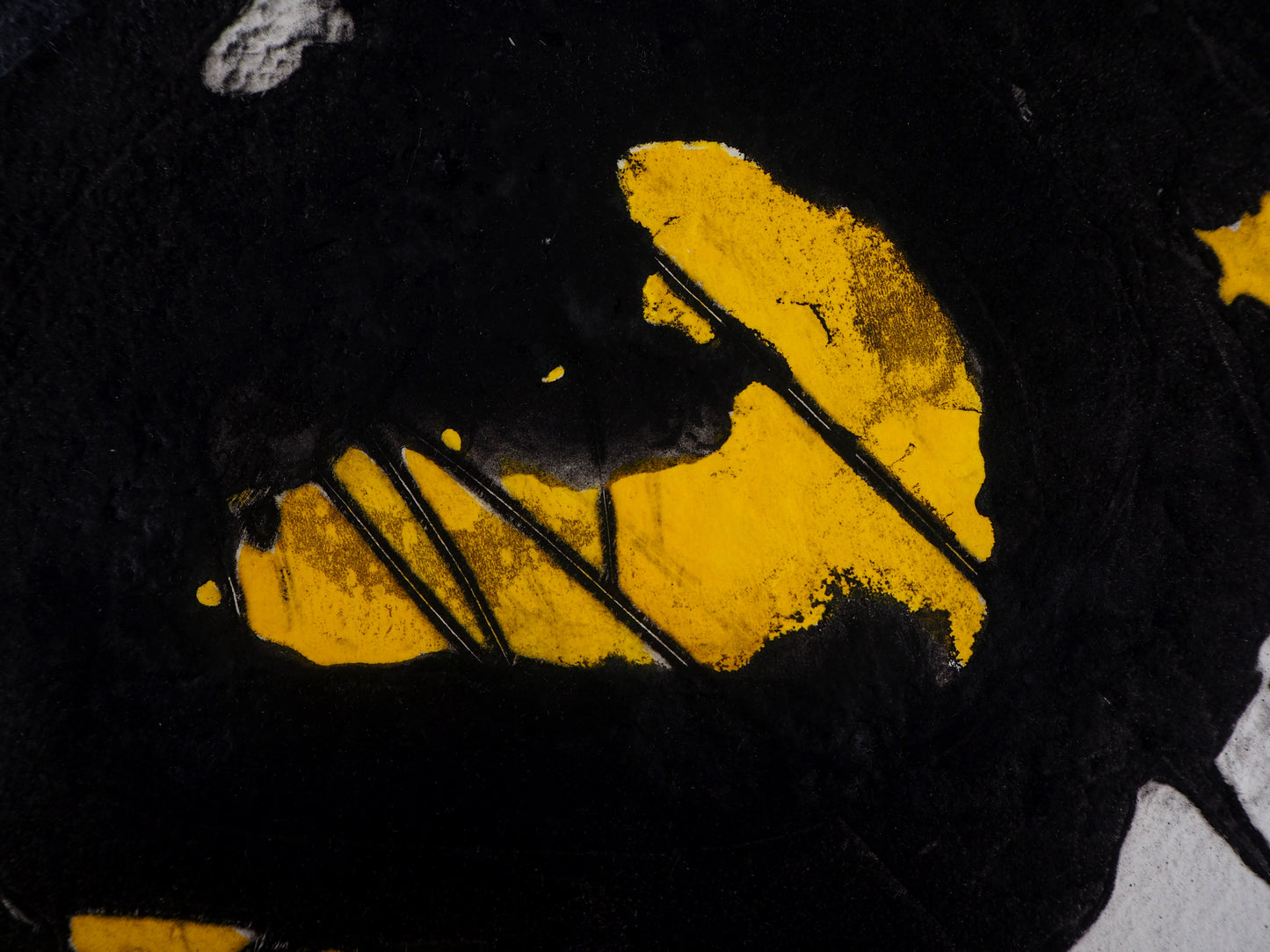 LIONEL : L'Origine du jaune - Gravure originale signée