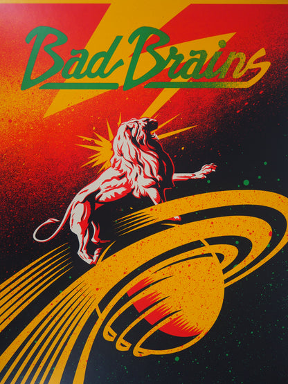 Shepard FAIREY (OBEY) : Bad Brains, Into the future - Lithographie originale signée