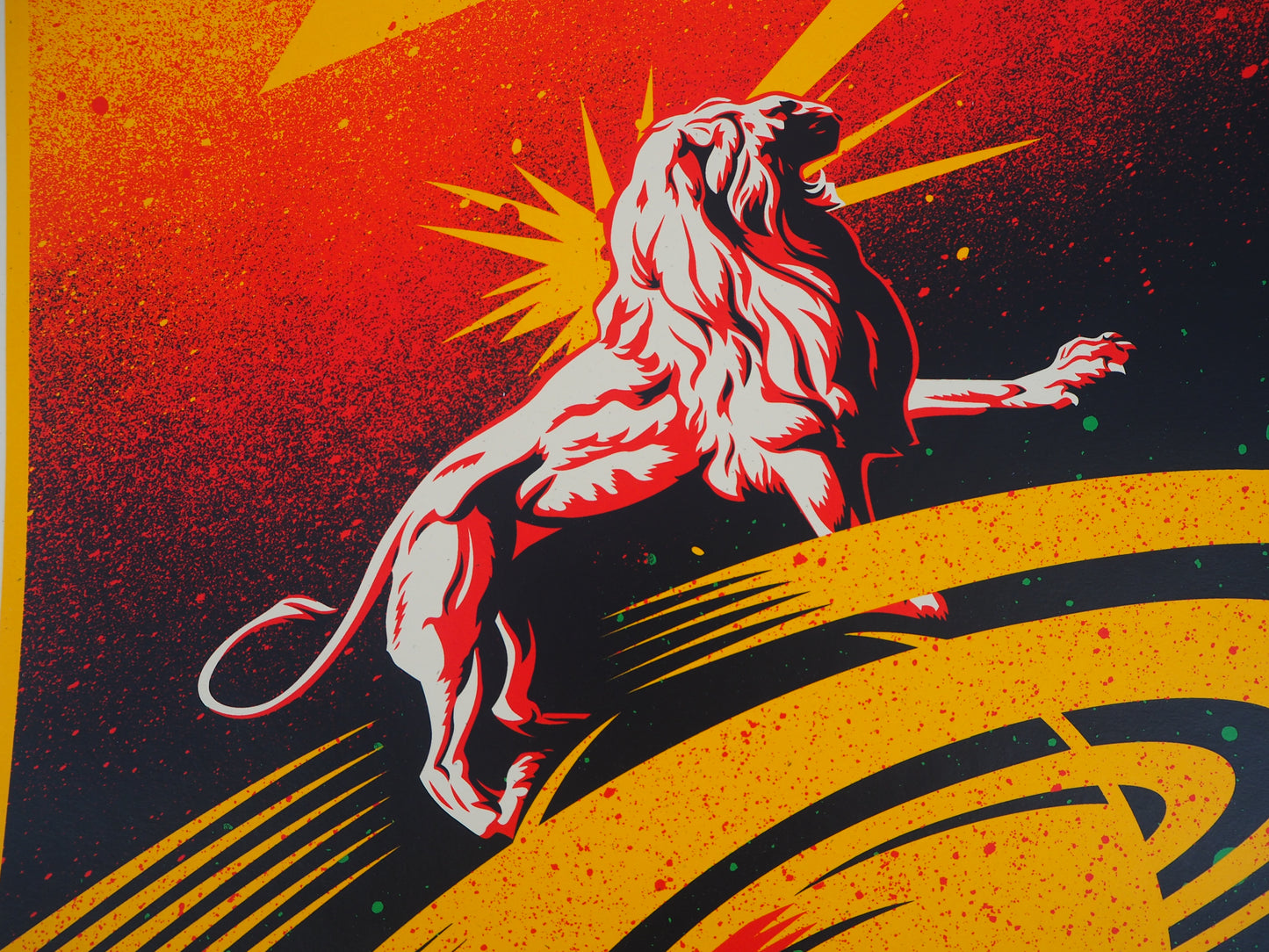 Shepard FAIREY (OBEY) : Bad Brains, Into the future - Lithographie originale signée