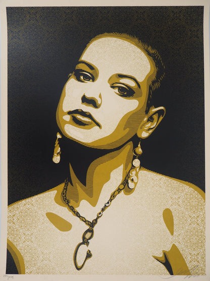 Shepard FAIREY (OBEY) : Jessica Print x Stage NYC - Lithographie originale signée