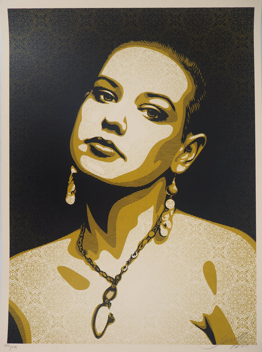 Shepard FAIREY (OBEY) : Jessica Print x Stage NYC - Lithographie originale signée
