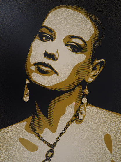 Shepard FAIREY (OBEY) : Jessica Print x Stage NYC - Lithographie originale signée