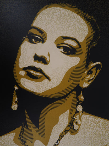 Shepard FAIREY (OBEY) : Jessica Print x Stage NYC - Lithographie originale signée