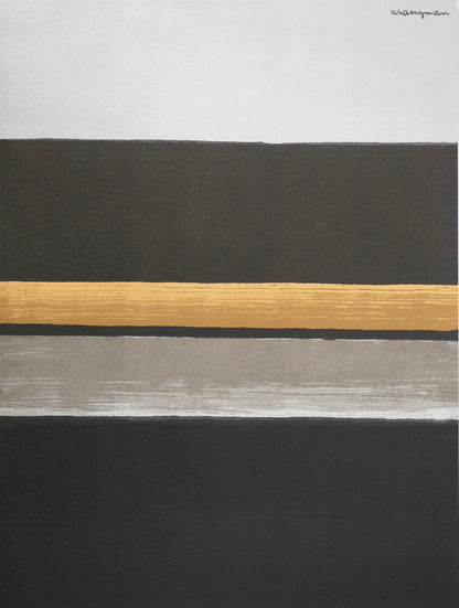 Anna Eva BERGMAN : Navigation - Lithographie originale signée