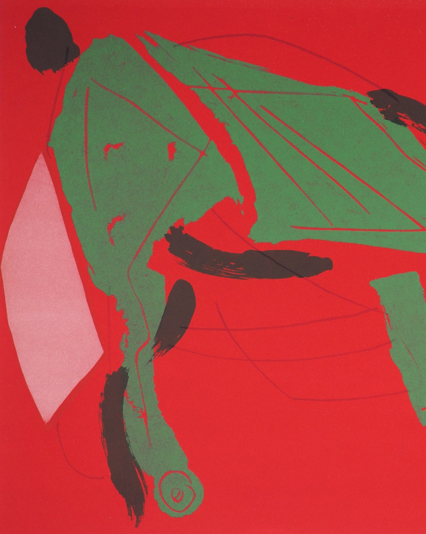 Marino MARINI : Cheval - Lithographie originale