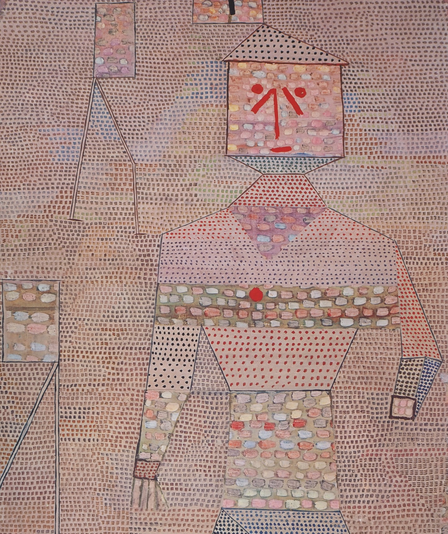 Paul KLEE : Personnage heureux - Lithographie signée