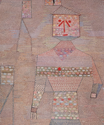 Paul KLEE : Personnage heureux - Lithographie signée
