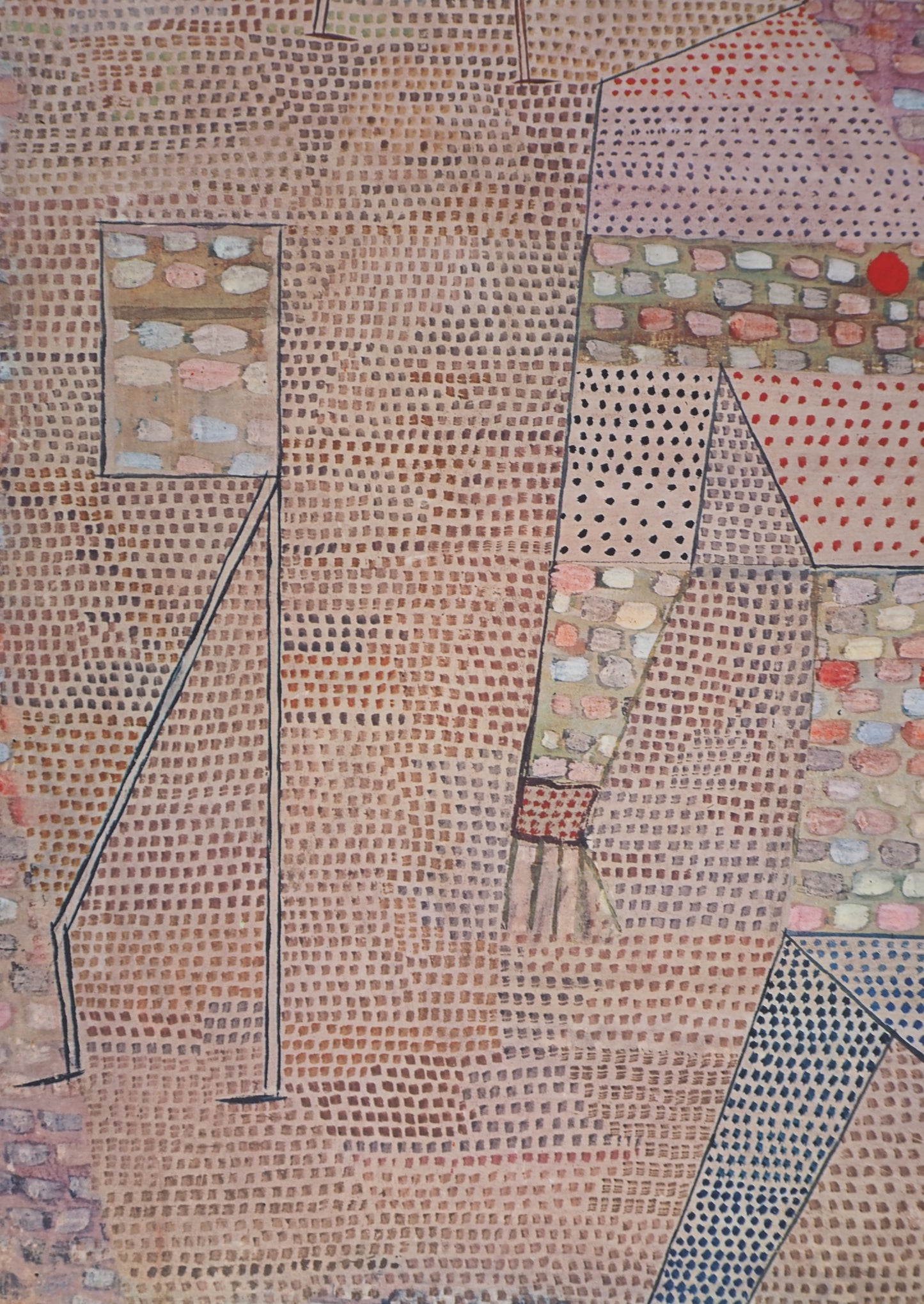Paul KLEE : Personnage heureux - Lithographie signée