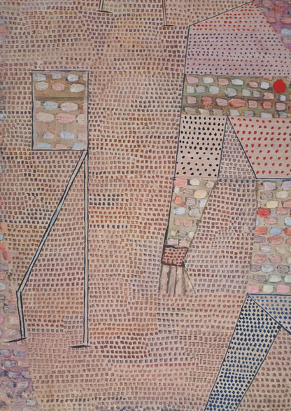 Paul KLEE : Personnage heureux - Lithographie signée