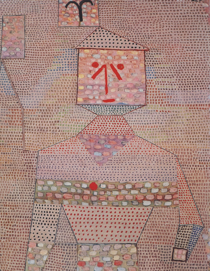 Paul KLEE : Personnage heureux - Lithographie signée