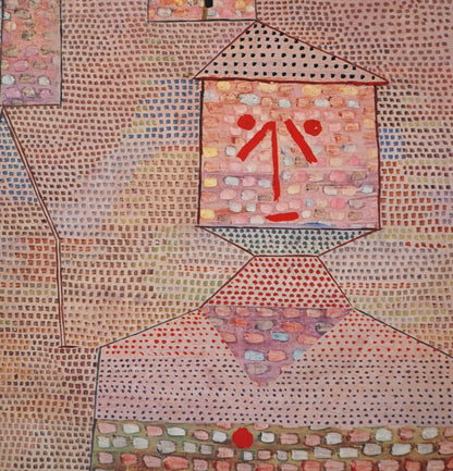Paul KLEE : Personnage heureux - Lithographie signée
