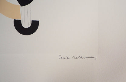 Sonia DELAUNAY : Rythme et Danse - Lithographie signée