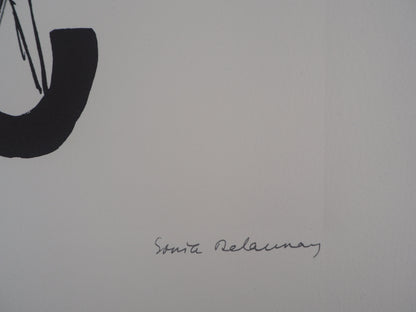 Sonia DELAUNAY : Danse, Rythme sans fin - Lithographie signée