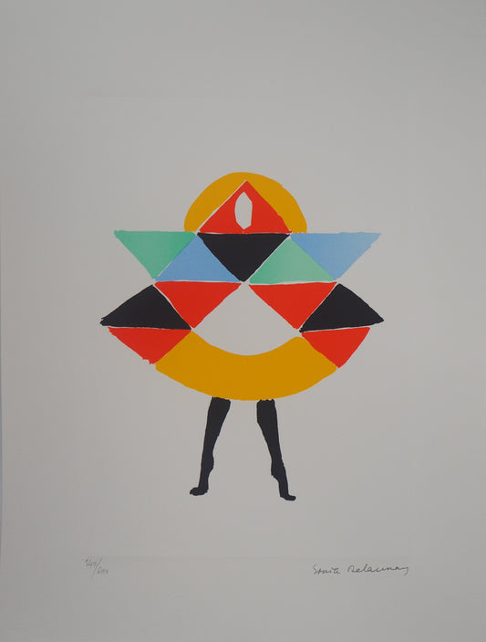 Sonia DELAUNAY : Carnaval - Lithographie signée