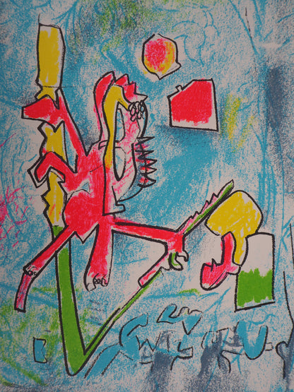Roberto MATTA : Créature surréaliste - Lithographie originale