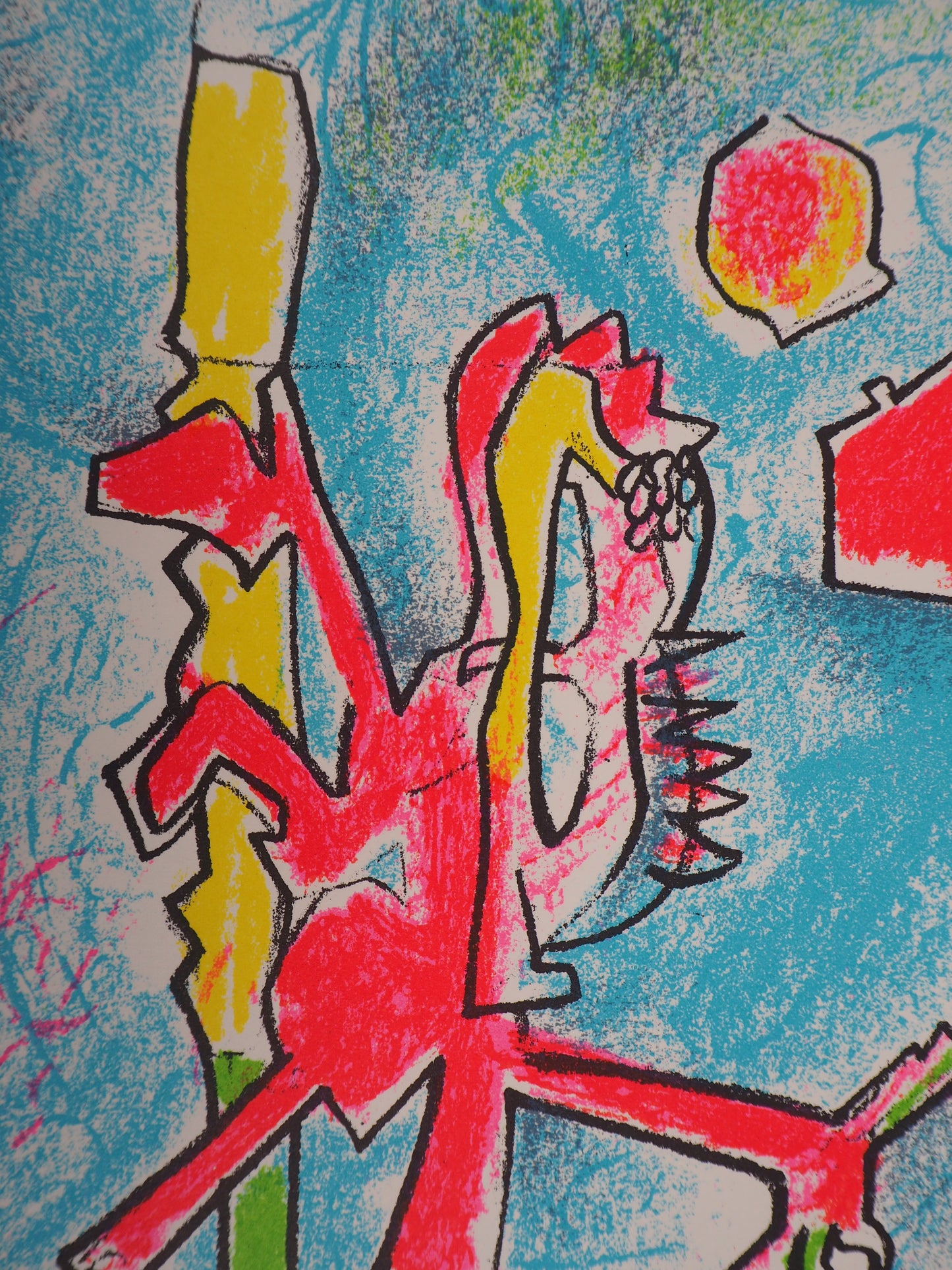Roberto MATTA : Créature surréaliste - Lithographie originale