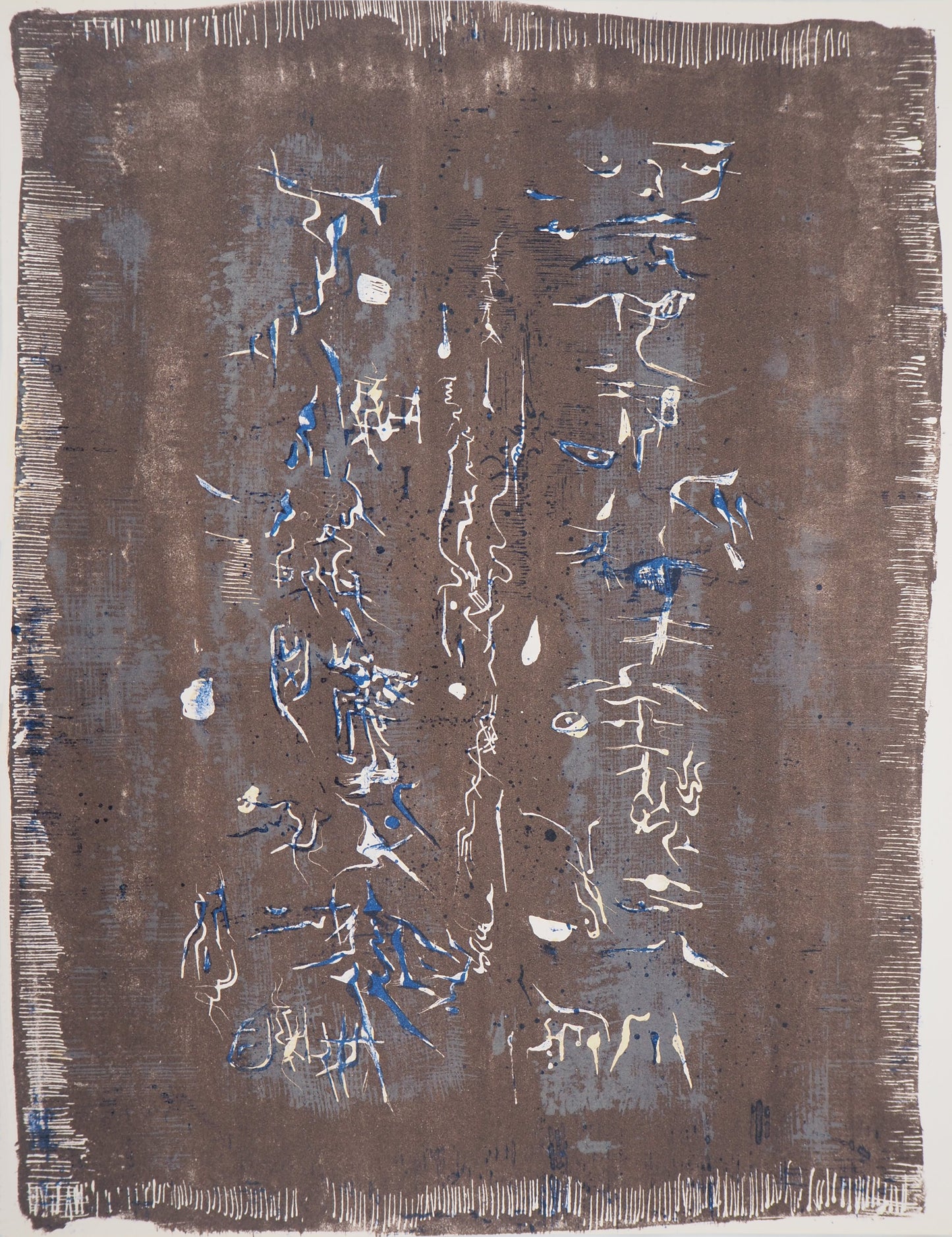 ZAO Wou Ki : L'écriture plastique - Lithographie originale