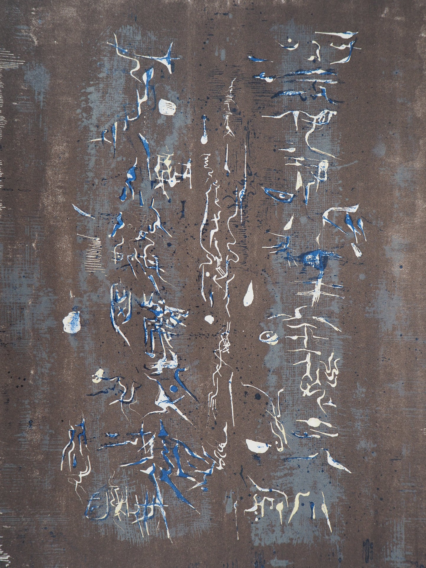 ZAO Wou Ki : L'écriture plastique - Lithographie originale
